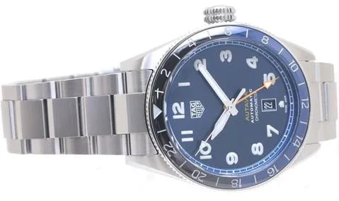 TAG Heuer Autavia WBE511A.BA0650 43mm Stainless steel Blue 4