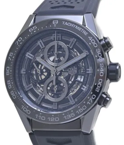 TAG Heuer Carrera Calibre HEUER 01 CAR2A90.FT6071 45mm Ceramic Skeleton