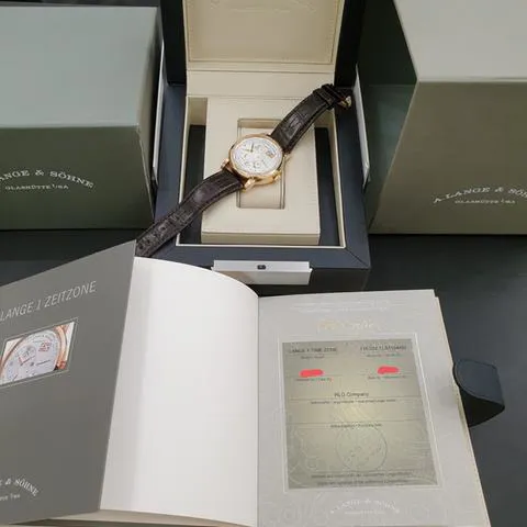 A. Lange & Söhne Lange 1 116.032 42mm Rose gold Silver 3