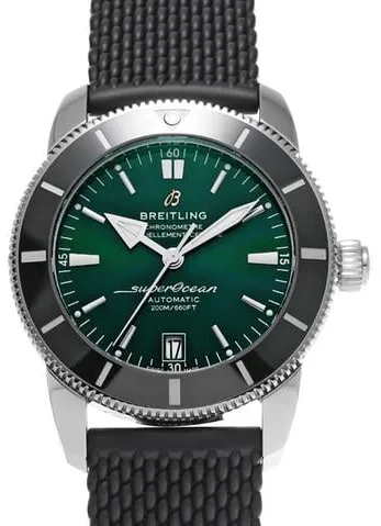 Breitling Superocean Heritage AB2010121L1S1 42mm Stainless steel Green