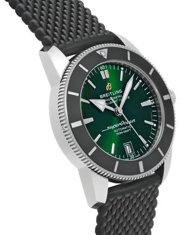 Breitling Superocean Heritage AB2010121L1S1 42mm Stainless steel Green 2