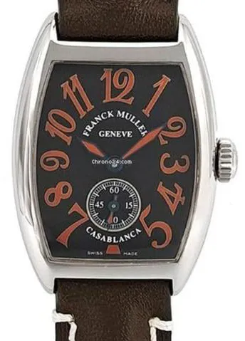 Franck Muller Casablanca 1750 S6 25mm Stainless steel Black