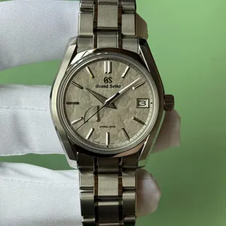 Grand Seiko Heritage SBGA415 Titanium Gray