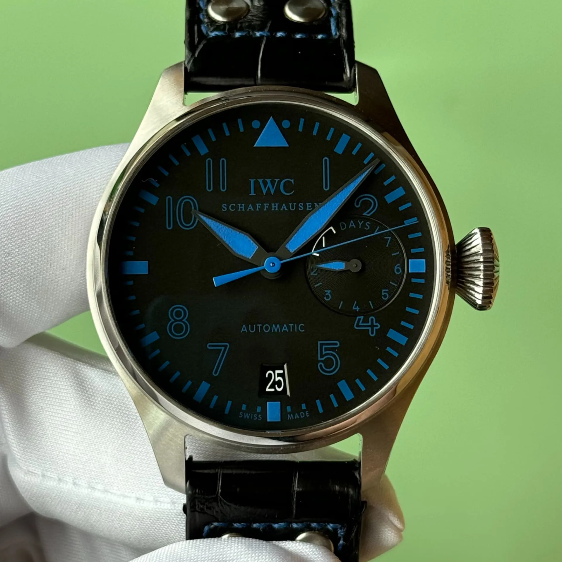 IWC Big Pilot IW5004-28 46.2mm Stainless steel Black