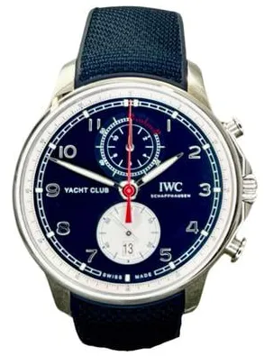 IWC Portugieser IW390704 44.5mm Stainless steel Blue