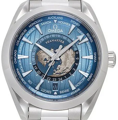 Omega Aqua Terra 150M 220.10.43.22.03.002 43mm Stainless steel Blue