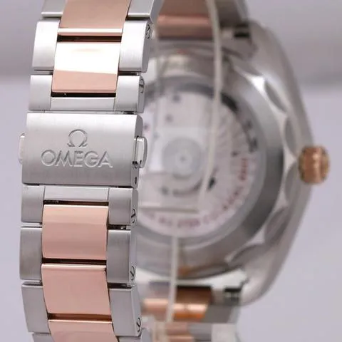 Omega Aqua Terra 220.20.38.20.02.001 38mm Yellow gold and Stainless steel Silver 4