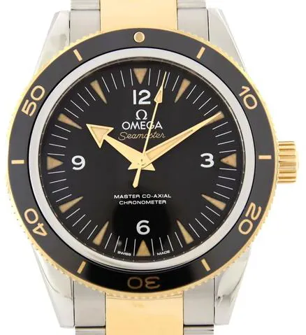 Omega Seamaster 300 233.20.41.21.01.002 Yellow gold Black