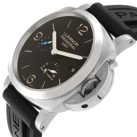 Panerai Luminor 1950 3 Days GMT Power  PAM 01321 44mm Stainless steel Black 3