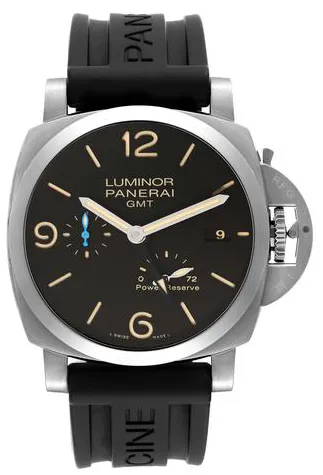 Panerai Luminor 1950 3 Days GMT Power  PAM 01321 44mm Stainless steel Black 8