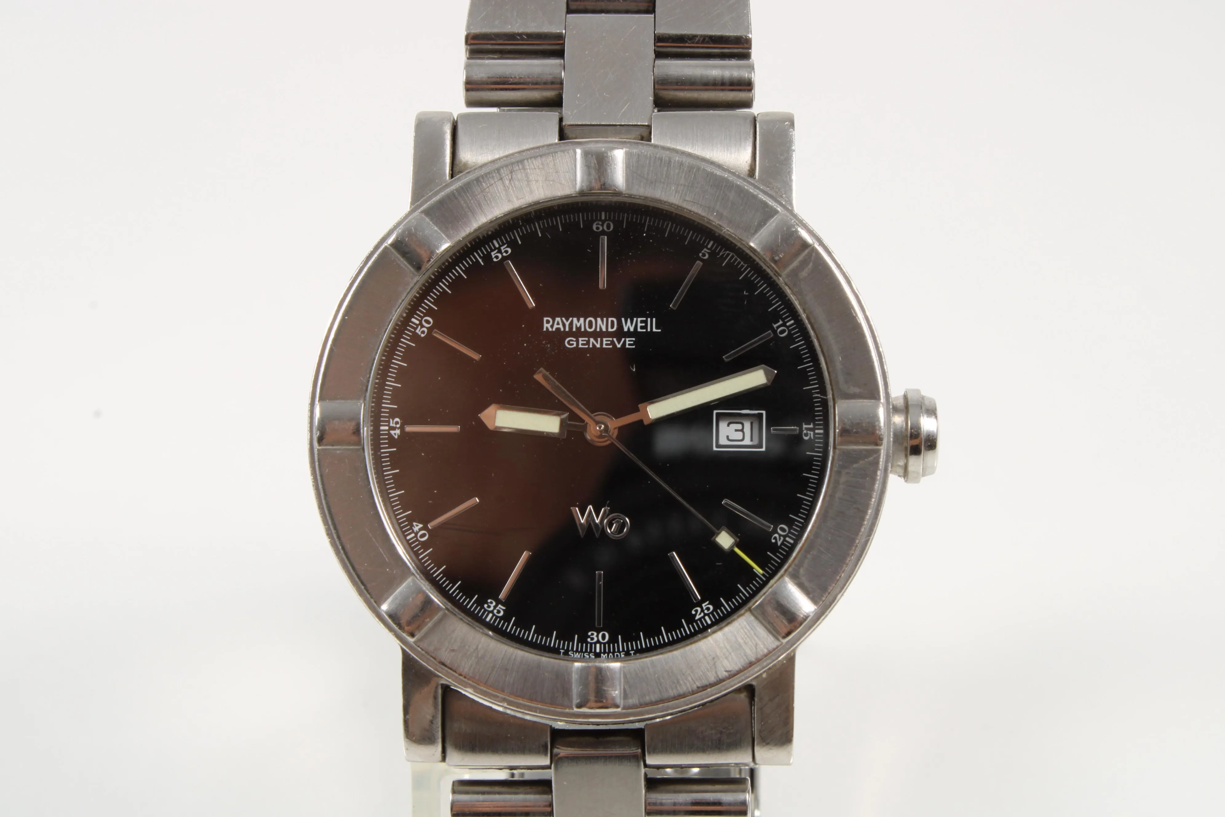 Raymond Weil Parsifal 38mm Stainless steel Black