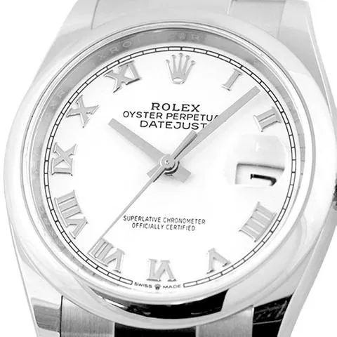 Rolex Datejust 36 126200 36mm Stainless steel White 5