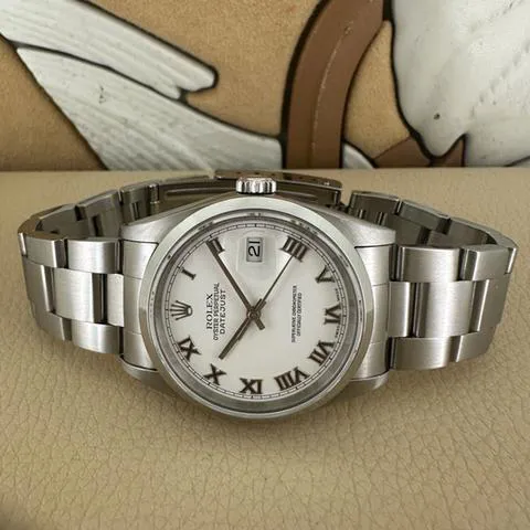 Rolex Datejust 36 16200 36mm Stainless steel White 7