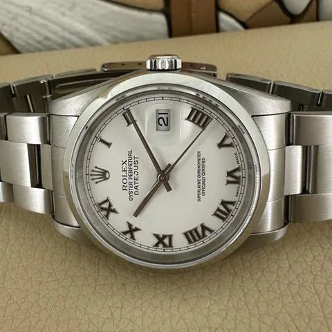 Rolex Datejust 36 16200 36mm Stainless steel White 15