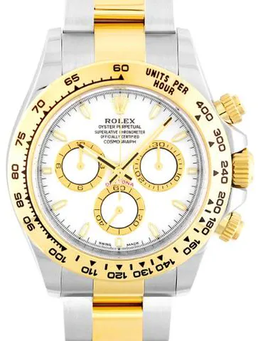 Rolex Daytona 126503 40mm Yellow gold and Stainless steel White