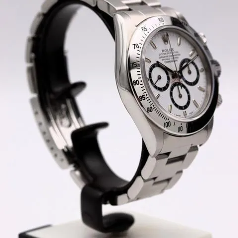 Rolex Daytona 16520 40mm Stainless steel White 2