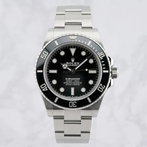 Rolex Submariner (No Date) 41 124060 41mm Stainless steel Black 2