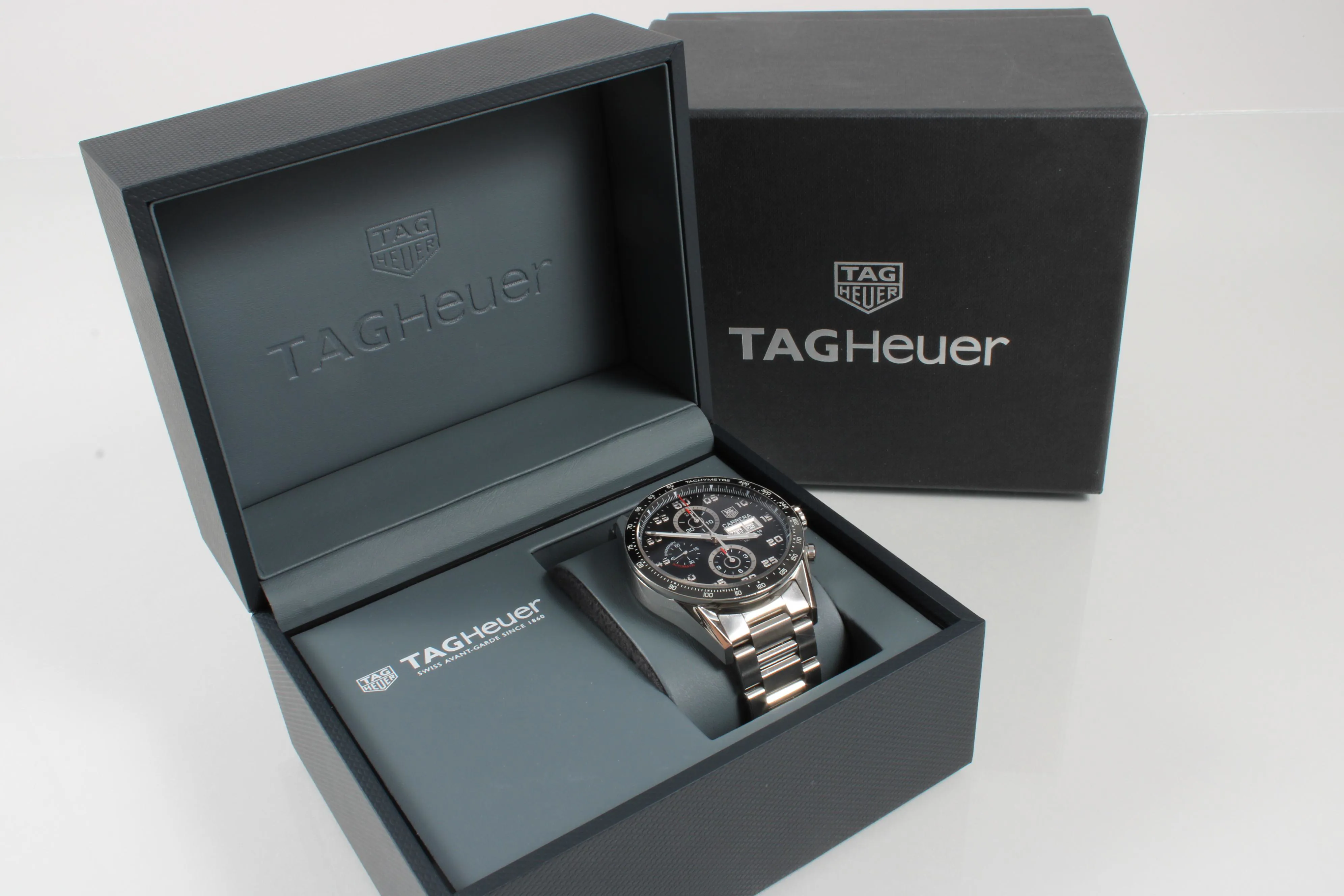 TAG Heuer Carrera Calibre 16 44mm Stainless steel Gray 4