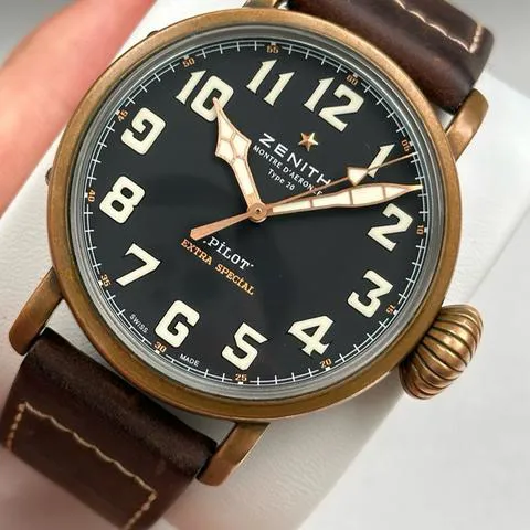 Zenith Pilot 29.2430.679/21.C753 45mm Bronze Black 2