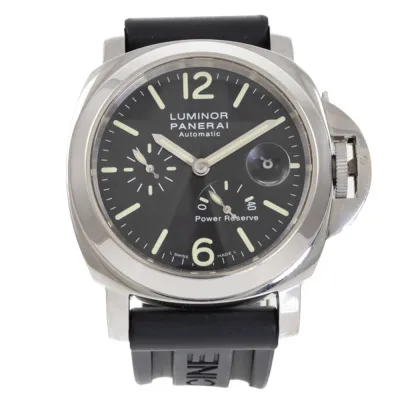 Panerai Luminor Power Reserve PAM00090, OP 6762 44mm Stainless steel Black