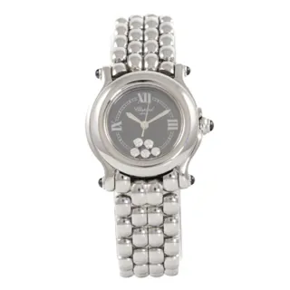 Chopard Happy Sport 27/8250-23 Stainless steel and Diamond Black