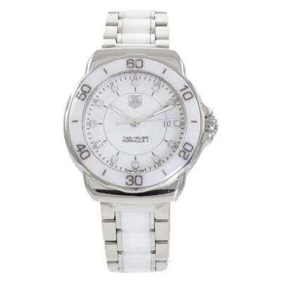 TAG Heuer Formula 1 Wah1315 32mm Stainless steel and ceramic White