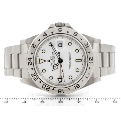 Rolex Explorer II 16570 40mm Stainless steel White 1