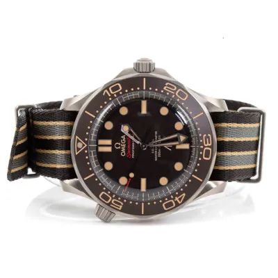 Omega Seamaster Diver 300M 210.92.42.20.01.001 42mm Titanium Brown 2