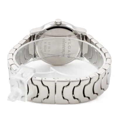 Bulgari Solotempo ST35S 35mm Silver White 2