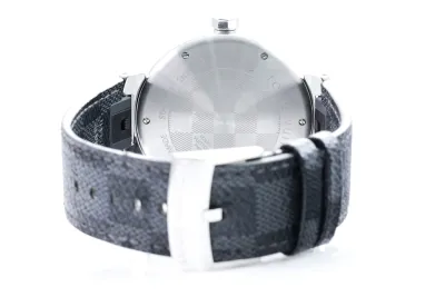 Louis Vuitton Tambour QA063 41mm Stainless steel Black 2