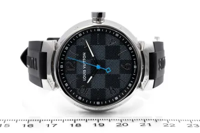 Louis Vuitton Tambour QA073 41mm Stainless steel Black 3