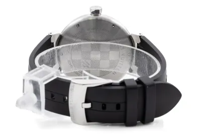 Louis Vuitton Tambour QA073 41mm Stainless steel Black 5