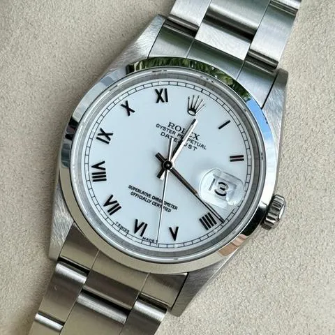 Rolex Datejust 36 16200 36mm Stainless steel White 5