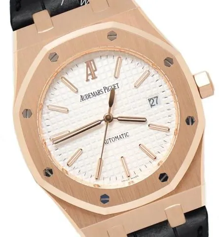 Audemars Piguet Royal Oak 15300OR.OO.D088CR.02 39mm Rose gold Silver