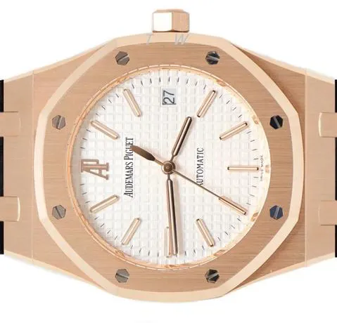 Audemars Piguet Royal Oak 15300OR.OO.D088CR.02 39mm Rose gold Silver 1