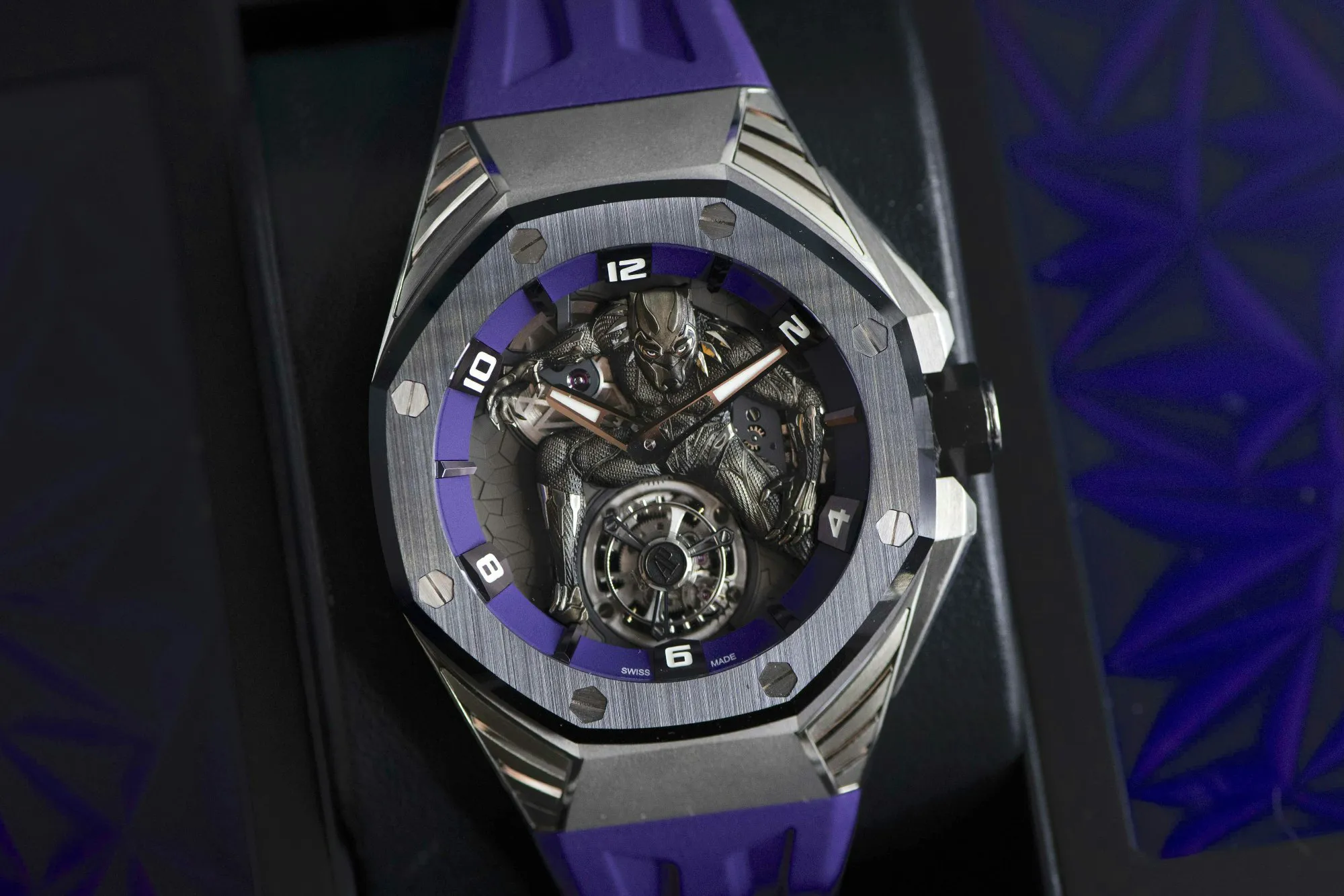 Audemars Piguet Royal Oak Concept Tourbillon 26620IO.OO.D077CA.01 42mm Ceramic and Titanium Black 5