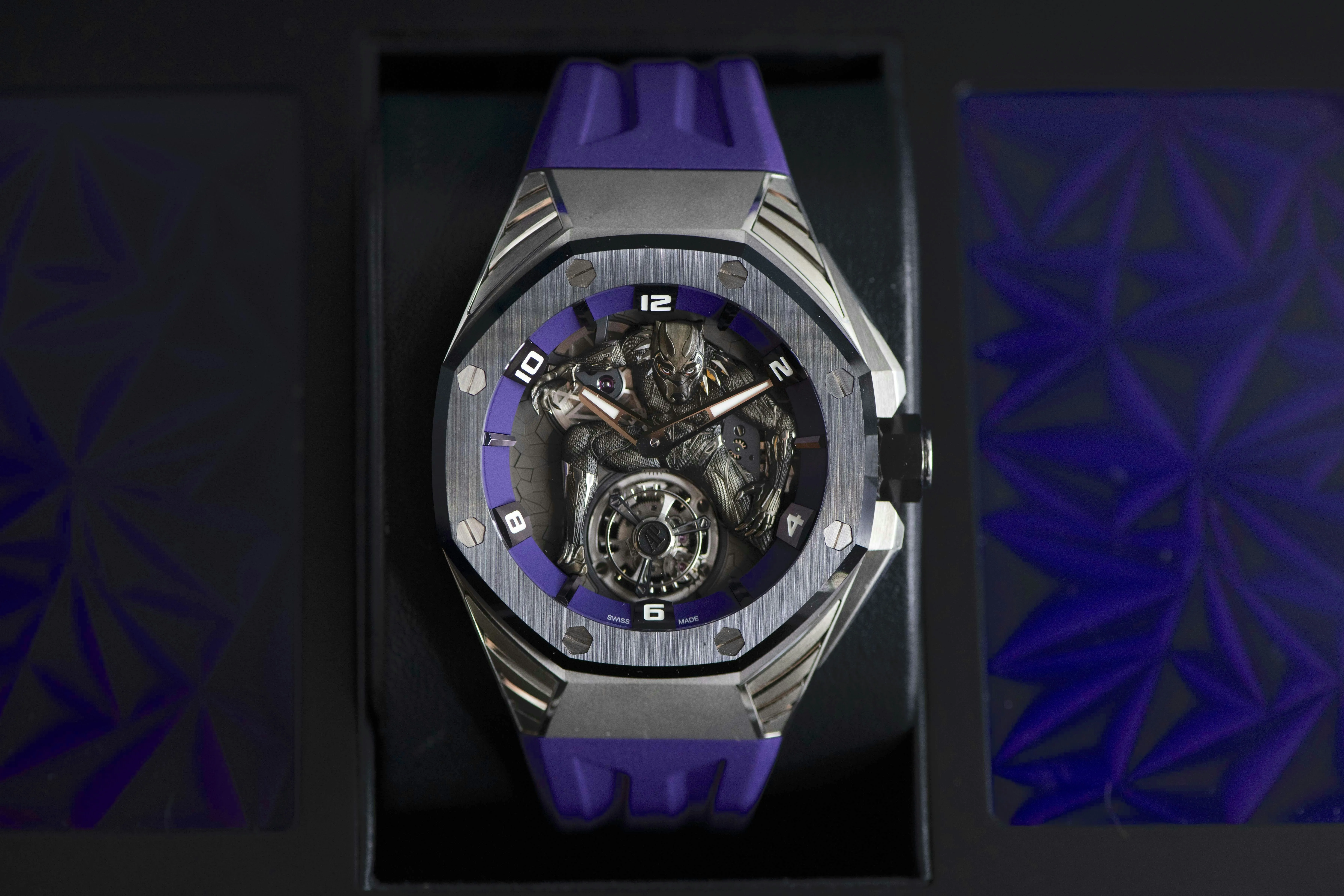 Audemars Piguet Royal Oak Concept Tourbillon 26620IO.OO.D077CA.01 42mm Ceramic and Titanium Black 8