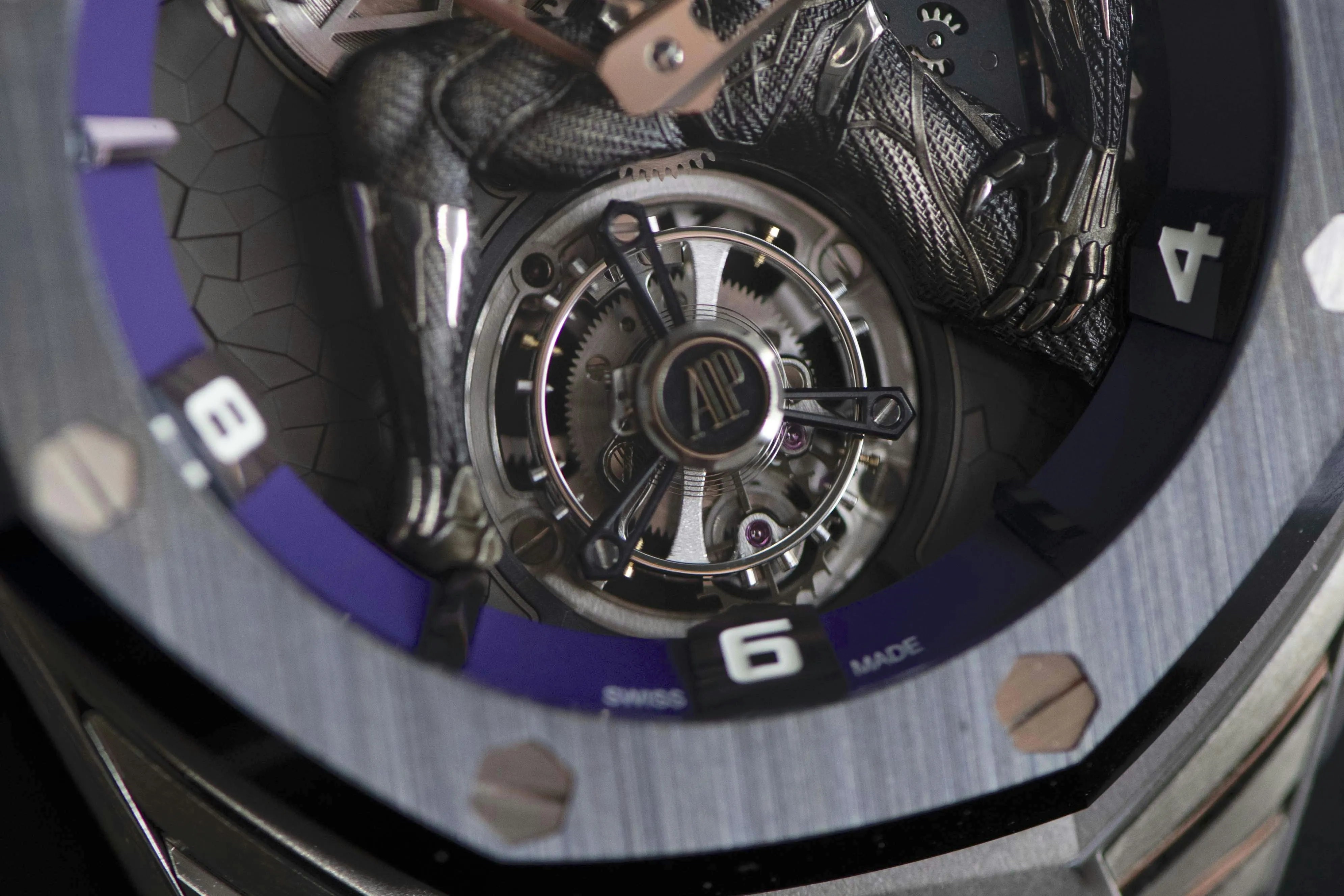 Audemars Piguet Royal Oak Concept Tourbillon 26620IO.OO.D077CA.01 42mm Ceramic and Titanium Black 9