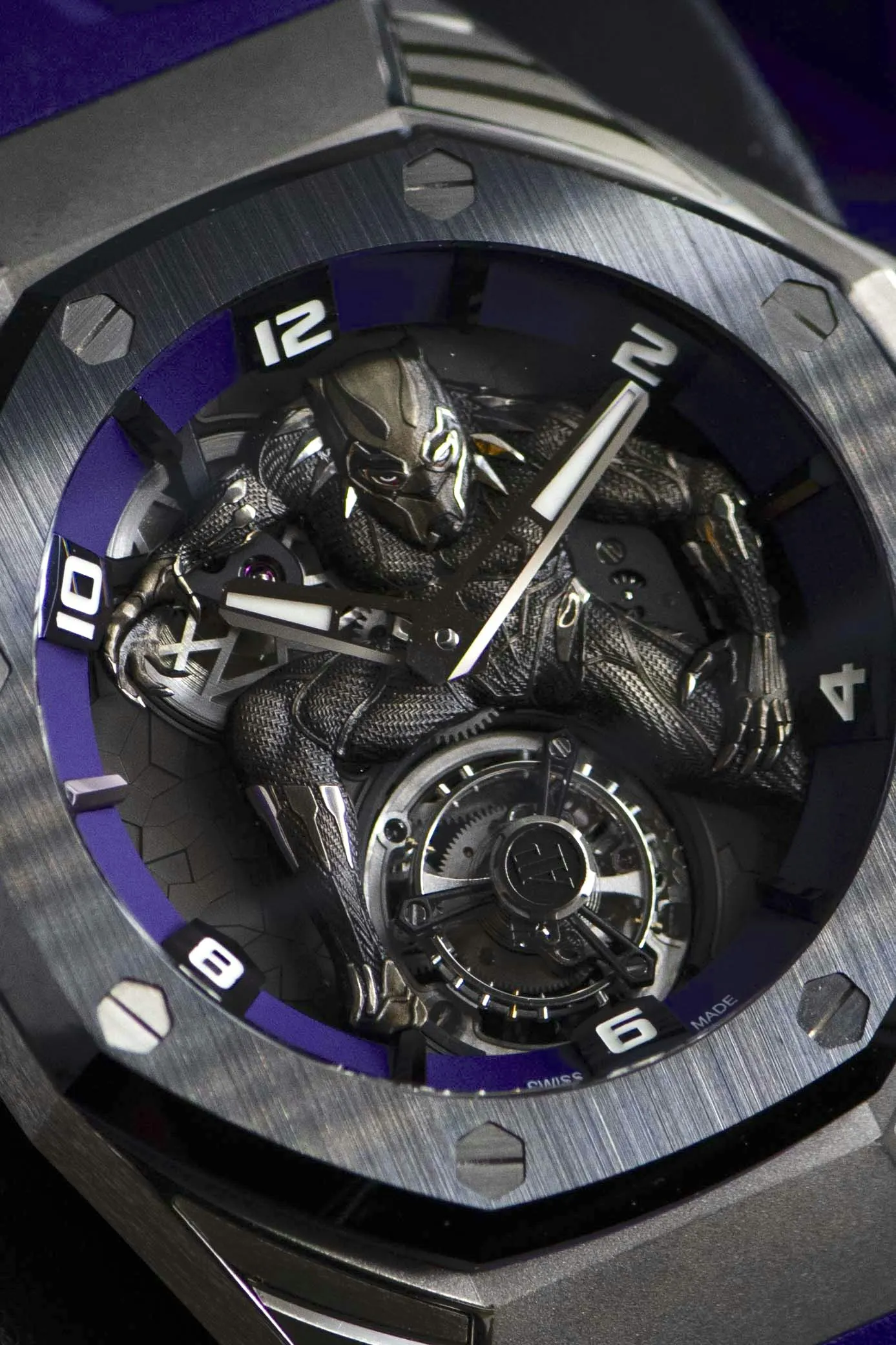 Audemars Piguet Royal Oak Concept Tourbillon 26620IO.OO.D077CA.01 42mm Ceramic and Titanium Black 13