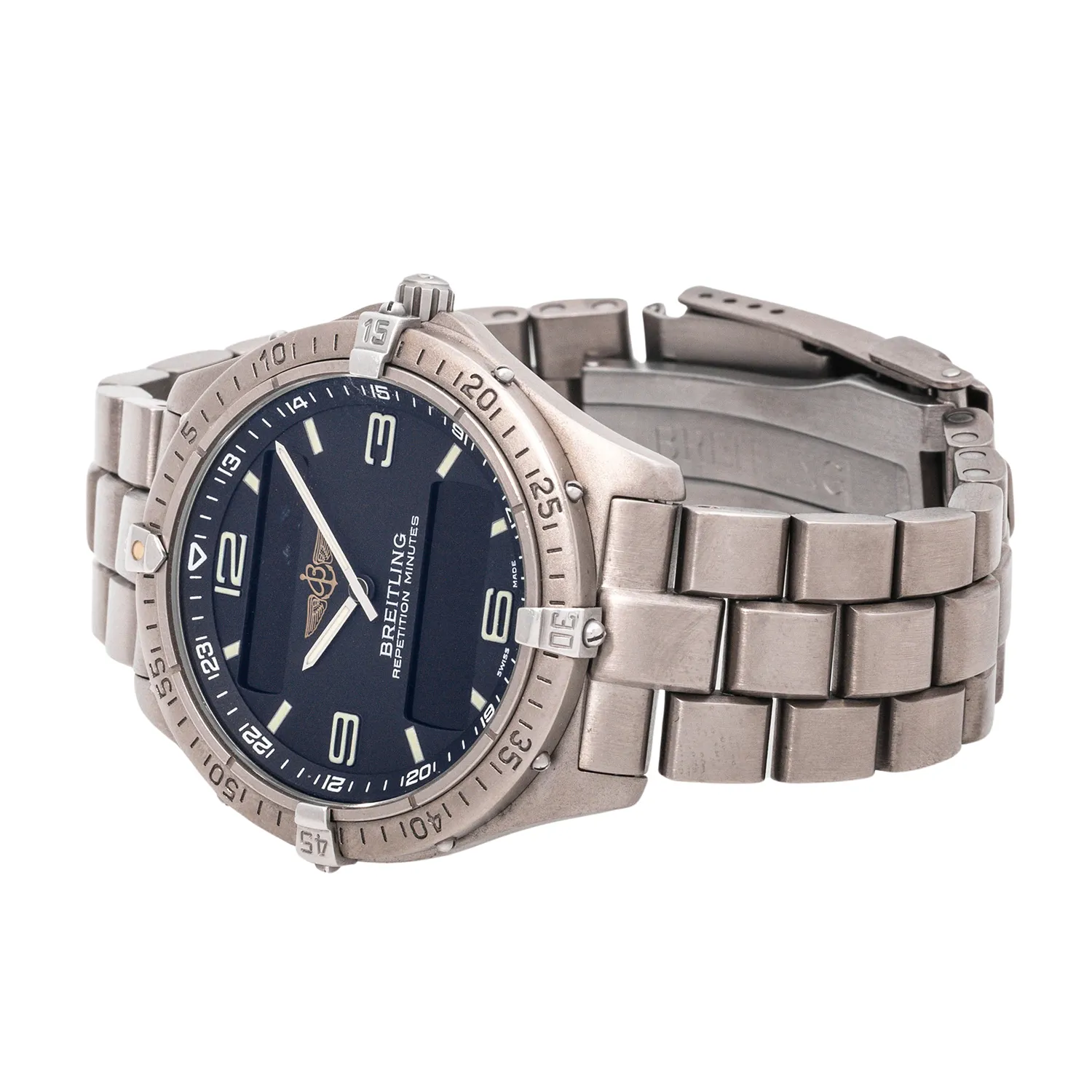 Breitling Aerospace E65062 40mm Titanium Blue 4