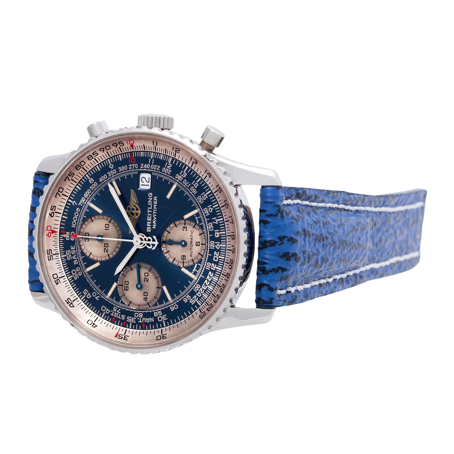 Breitling Navitimer A13022 41mm Stainless steel Blue 4