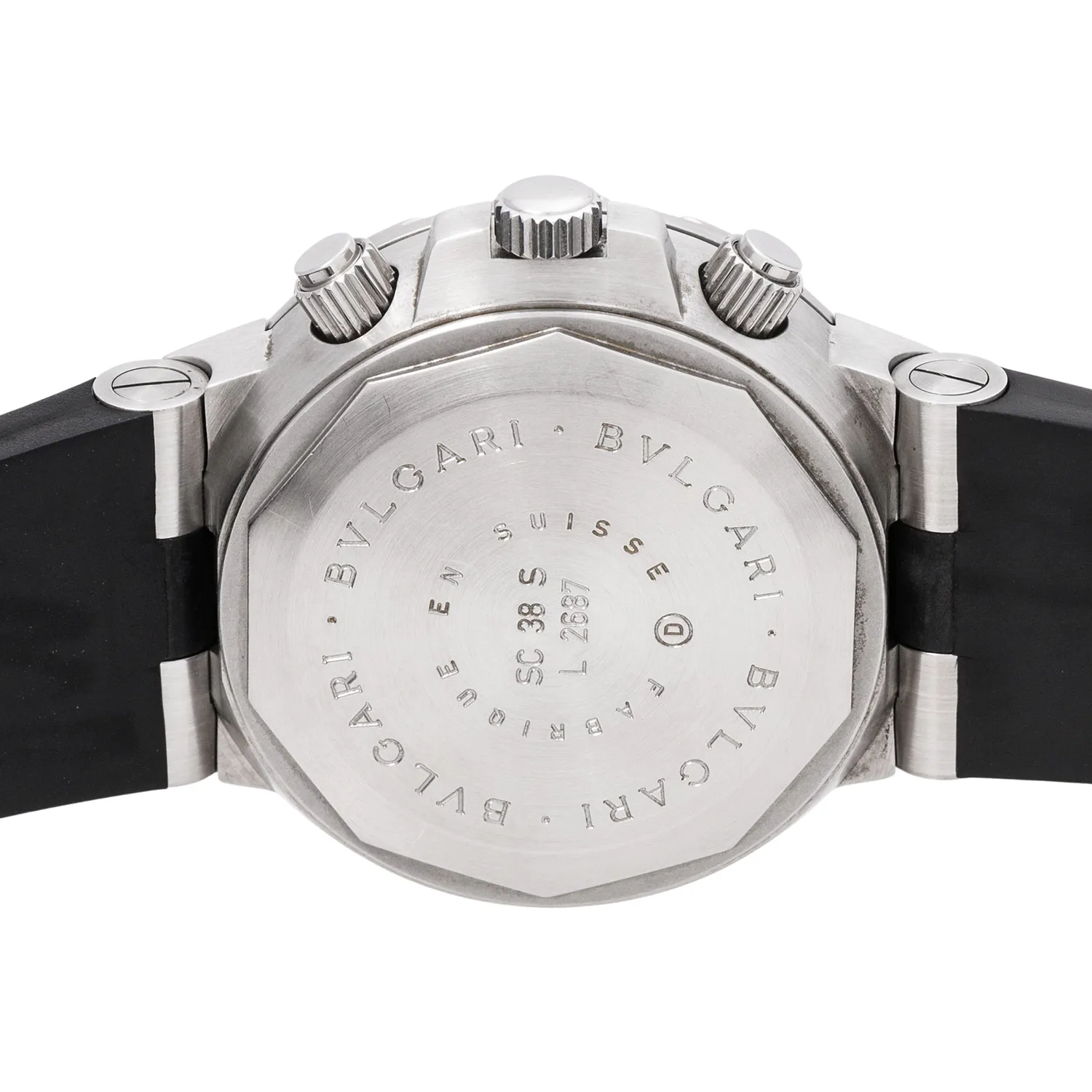 Bulgari Bulgari SC38S 38mm Stainless steel Black 1