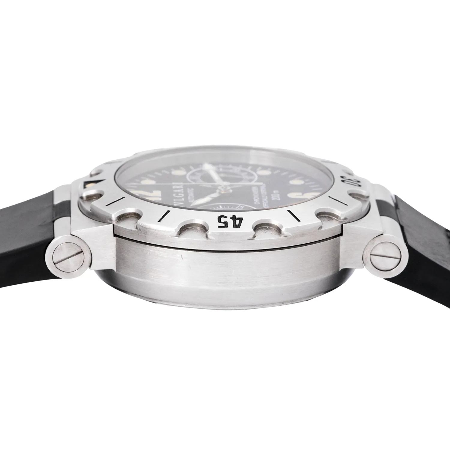 Bulgari Bulgari SC38S 38mm Stainless steel Black 3