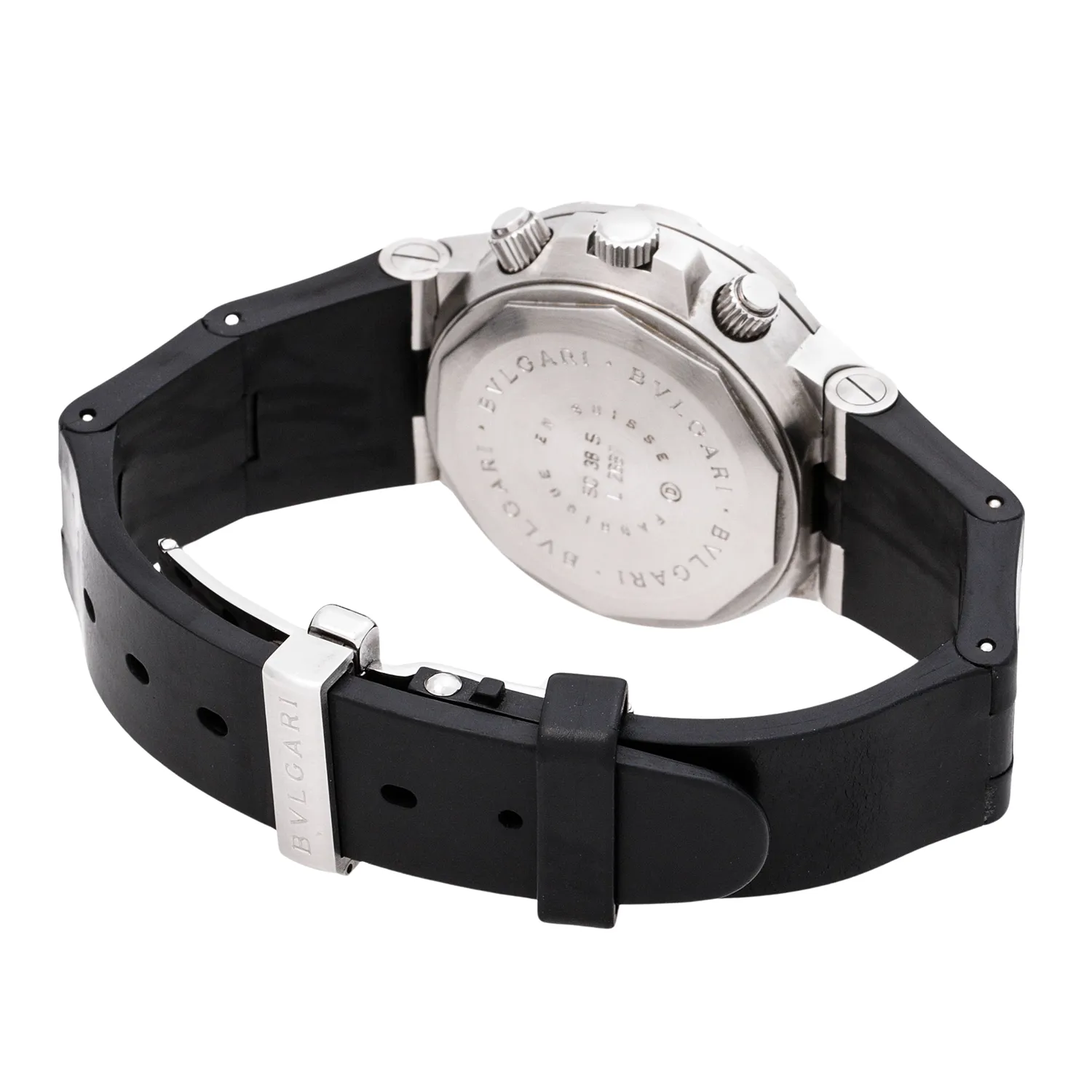 Bulgari Bulgari SC38S 38mm Stainless steel Black 5