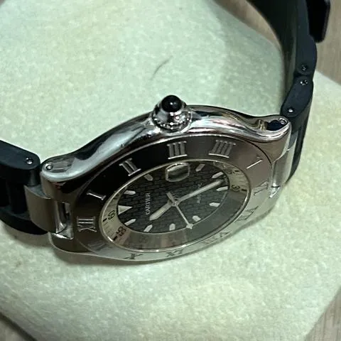 Cartier 21 Must de Cartier 2427 37mm Stainless steel Black 4