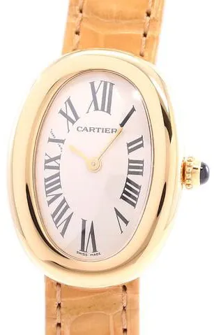 Cartier Baignoire W1536799 Yellow gold Silver
