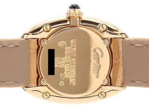 Cartier Baignoire W1536799 0mm Yellow gold Silver 6