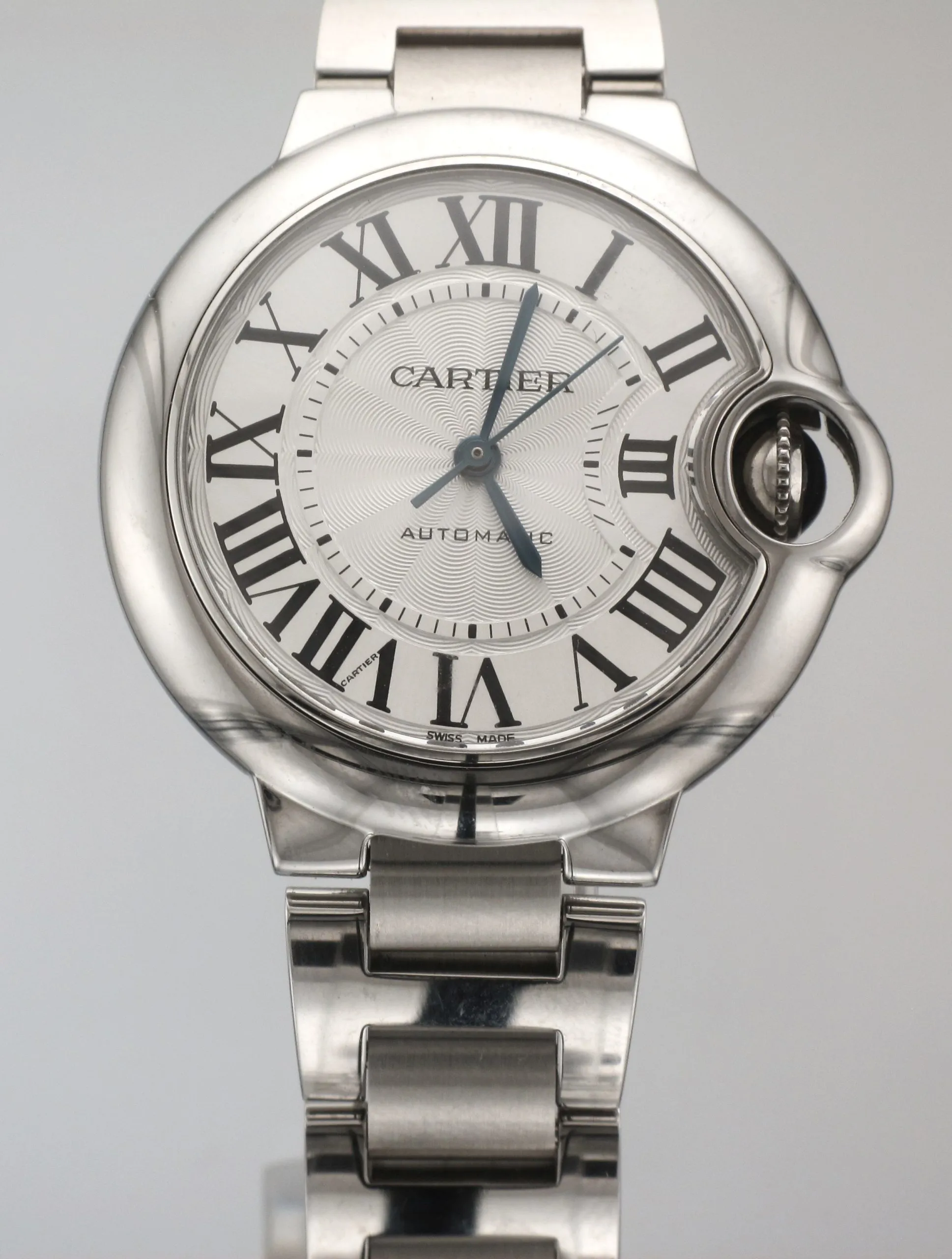 Cartier Ballon Bleu 3489 33mm Stainless steel Silver