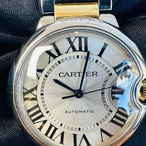 Cartier Ballon Bleu 36mm W2BB0012 36.5mm Yellow gold and Stainless steel Silver