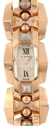 Cartier Crash WGMB0003 18mm Rose gold Silver